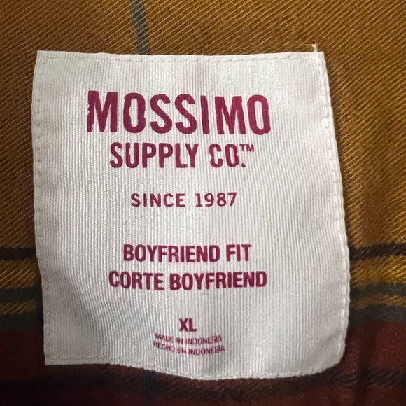 Lightweight button up plaid shirt. - Picture 3 of 3